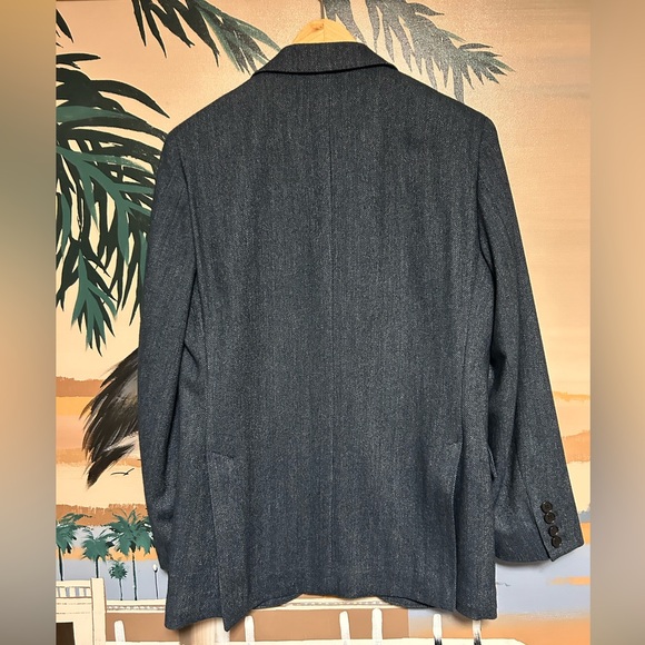Brooks Brothers herringbone blazer jacket - Picture 4 of 9